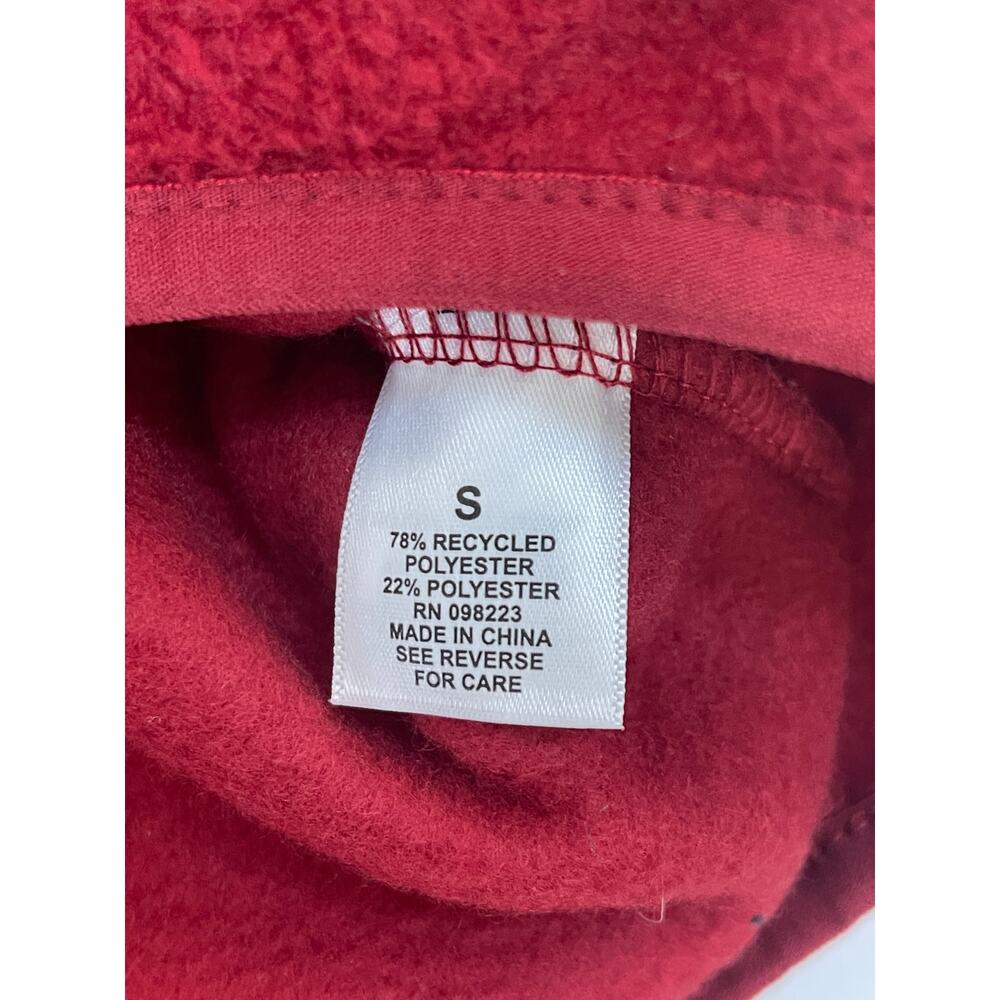 NWT Magellan Outerwear Fleece Full Zip Jacket Red Dahlia Outdoors Mens Small - Picture 6 of 8